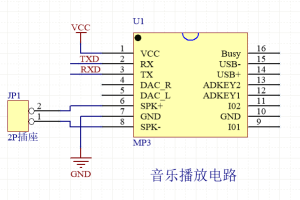 【mcupark】MP3音乐播放器-DFPlayer Mini