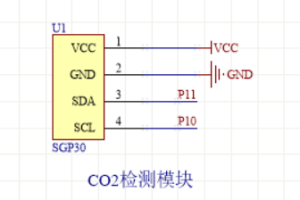 【mcupark】CO2、TVOC气体检测模块-SGP30